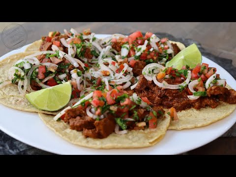 Tacos De Carne Adobada