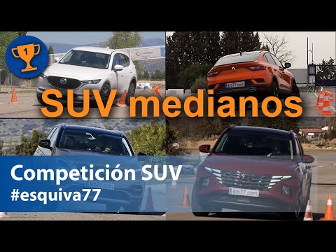 Competición Maniobra de esquiva (Moose test competition) – Capítulo 2: SUV medianos | km77.com
