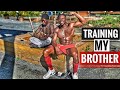Training My Younger Brother | Calisthenics for Muscle Growth