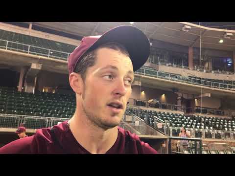 Hunter Taylor after emotional win over Texas A&M