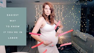 Braxton Hicks vs REAL Labor | Easy way to tell the difference