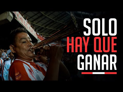 "Para ser campeón, solo hay que ganar | Junior 1-2 Flamengo - Copa Libertadores 2020" Barra: Frente Rojiblanco Sur &bull; Club: Junior de Barranquilla