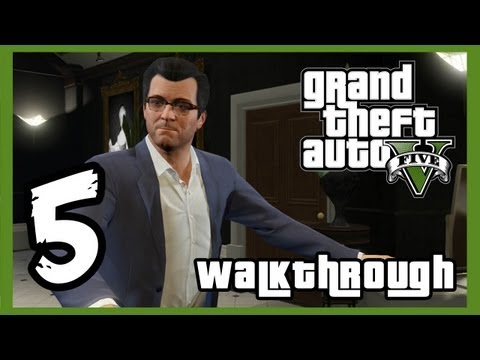 Grand Theft Auto V Walkthrough PART 5 [PS3] Lets Play Gameplay TRUE-HD QUALITY "GTA 5 Walkthrough"