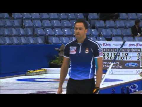 CURLING: WMCC 2013 Draw 4 SCO vs DEN - HIGHLIGHTS
