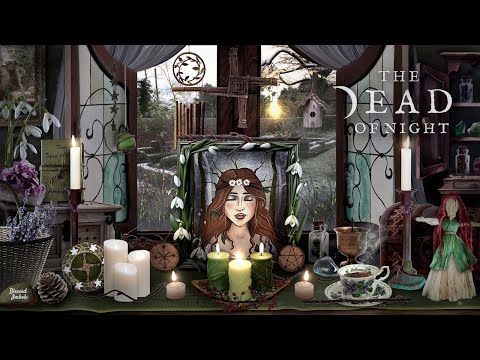 Imbolc Altar Ambience ☀️❄️🕯️🐑 | Saint Brigid's Day | A Harbinger of Spring | ASMR