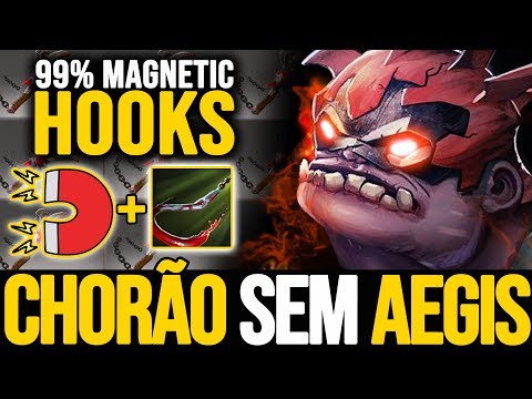 99% MAGNETIC HOOKS!!! MOST INSANE HOOKS GAMEPLAY BY CHORÃO SEM AEGIS | Pudge Official