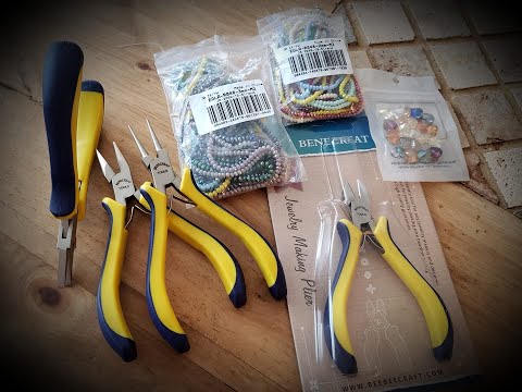 Beebeecraft box opening #2 (Wire Wrapping Tools/Pliers) - Cheryl St.Pierre of Majestic Wire Artworks