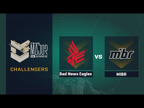 Bad News Eagles vs MIBR | Map 3 Vertigo | PGL Major Antwerp 2022 Challengers Stage