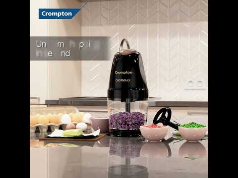 Capacity: 750 ml crompton chopmaxx vegetable meat chopper