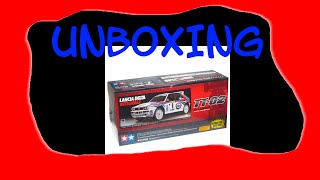 UNBOXING (TAMIYA TT02 LANCIA DELTA INTEGRALE) [FULLHD]