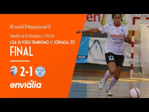 PARTIDO // JORNADA 30 // OURENSE ENVIALIA FSF - MAJADAHONDA FSF // 01/06 // (2-1)