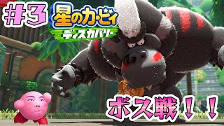 【星のカービィ ディスカバリー】#3 ほぉ～ん…。お前がボスか！！