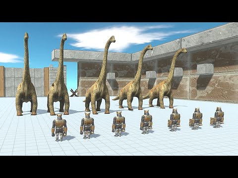 7 GHOR HAMMER VS 5X BOSS - Animal Revolt Battle Simulator