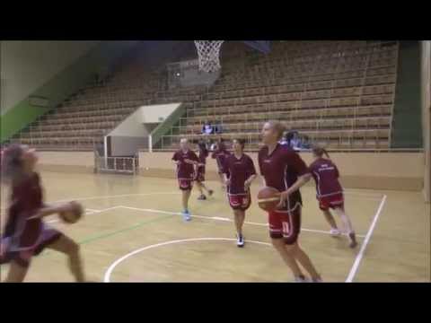 Juniorki AKM Włocławek grają z Basket Rypin 62 : 36