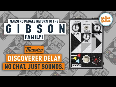 First Look at Maestro Discoverer Delay Pedal | No Chats, Just Sounds