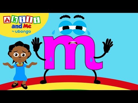 Learn Letter M! | The Alphabet with Akili | Cartoons for Preschoolers