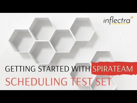 Getting Started with SpiraTeam - Scheduling Test Set