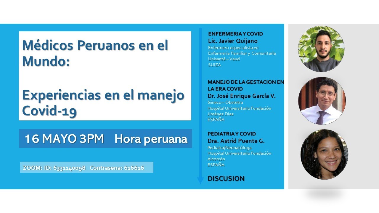 Médicos peruanos en el mundo- Experiencias en el manejo de COVID-19