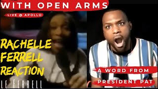 Rachelle Ferrell | With Open Arms | Live @ Apollo | REACTION VIDEO