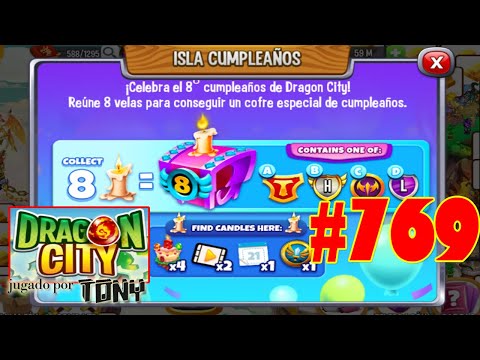 Dragon City "Capítulo 769 - El Cofre del Octavo Cumpleaños" por Tony