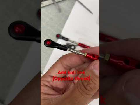 Secraft rudder set with tensioner | the correct way #radiocontrol #secraft #rcaircraft