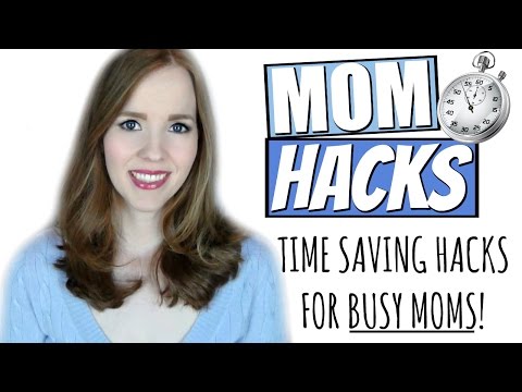 MOM HACKS! | Time Saving Hacks for Busy Moms! Collab with ClutterBug Video