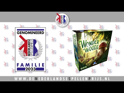 De Nederlandse Spellenprijs 2023 - Nominatie Familie Categorie: Wonder Woods
