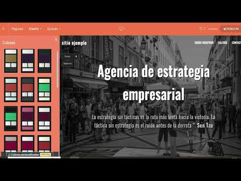 Versión básica de la Página Web