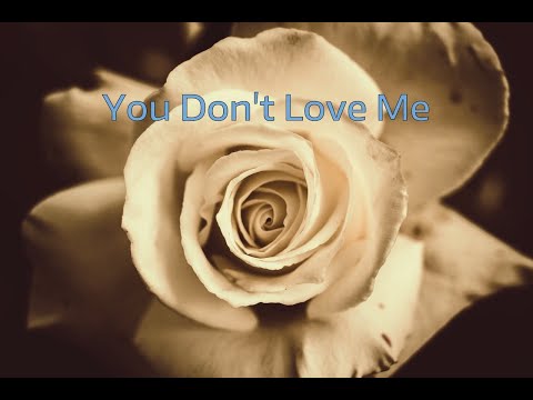 Maria Daines ~ You Don't Love Me ~ Lyric video