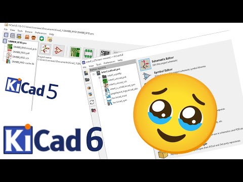 ✅KiCad 6 project manager overview of the new version