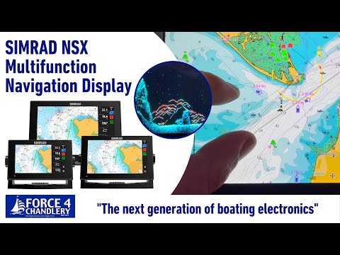 Simrad NSX MFD Navigation Displays - Smart Chartplotter/Fishfinders. Features & Review