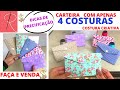 PORTFOLIO WITH DIVIDERS MADE WITH 4 SEAMS WITH PRICING TIPS