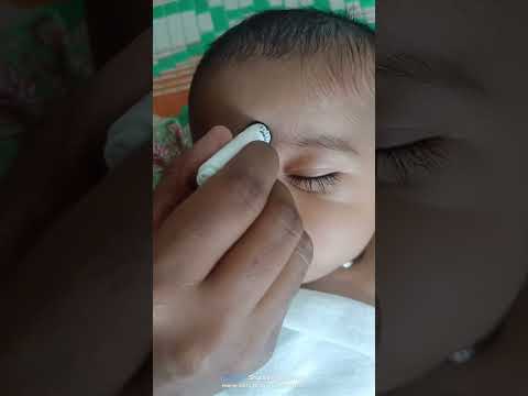 bindi design for babies #kannayya ❤️# baby# bgm# bottu design