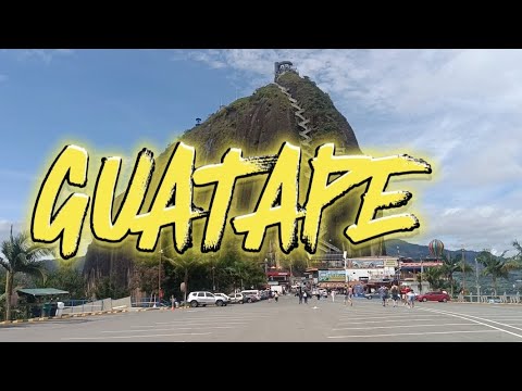 GUATAPE - ANTIOQUIA El pueblito de los zócalos de colores 🌈 💛💙♥️