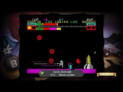 Rare Replay Succes / Achievement Lunar Jetman Mini Défi / Snapshot