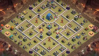 【クラクラ】セピヤンさんのフリーズドラバルーン TH12全壊