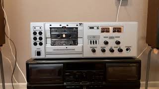 Стереомагнитофон кассетный Вильма М-212С (Vilma M-212S). &quot;BONEY M. - Silly Confusion &quot;