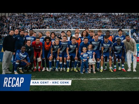⏮️ Recap KAA Gent - KRC Genk: Merci Sven 🙏