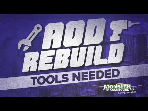 Tools needed to rebuild a Ford AOD Automatic Transmission