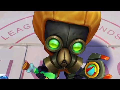 Hazmat Heimerdinger Detailed Skin Spotlight - League of Legends