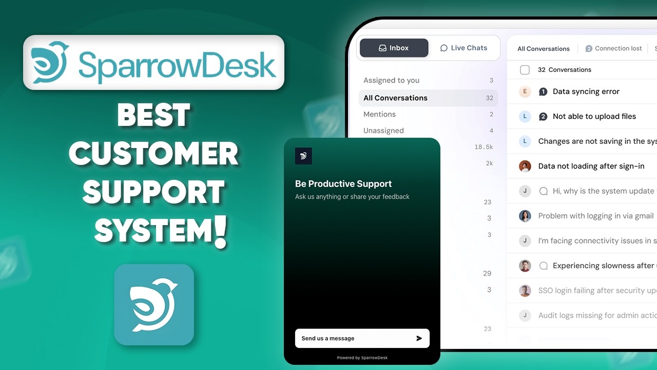 SparrowDesk Review - Best AI Powered Customer Support Tool for Support Teams!