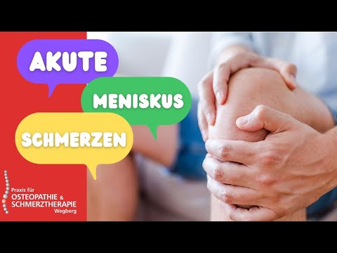 AKUTE Meniskusschmerzen - 2 sehr effektive Übungen