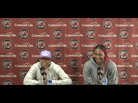 PostGame: (Georgia) Zia Cooke and Aliyah Boston News Conference 02/26/23