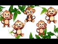 Five Little Monkeys Jumping for HONESTY! (Sing Along & Learn!))Educational School Song for Kids