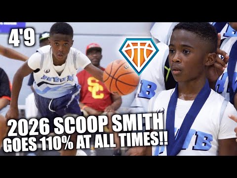 4’9 6TH GRADER ‘SCOOP’ SMITH GIVES 110% AT ALL TIMES!! | PERFECT Example of Heart Over Height
