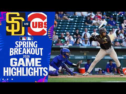 [WINTV] 3월22일 샌디애고 시카고컵스 MLB 하이라이트