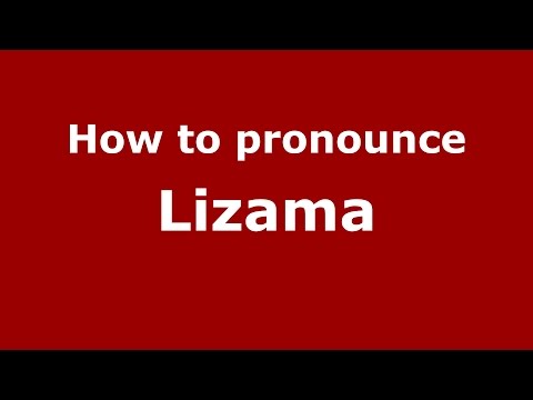 How to pronounce Lizama (Spanish/Argentina) - PronounceNames.com