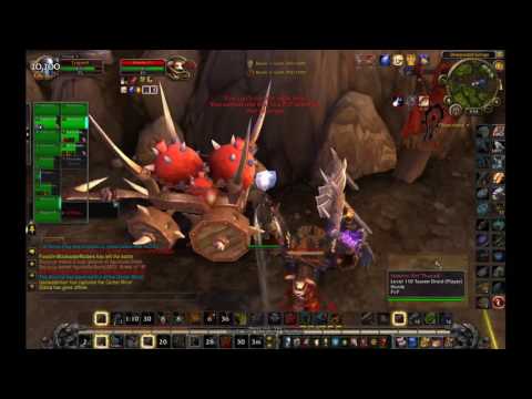 WoW Legion PvP Gameplay Patch 7.2 - Prot Warrior WINNING the game as flag carrier!