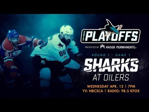 San Jose Sharks vs. Edmonton Oilers. Game 1 (12.04.2017) Highlights