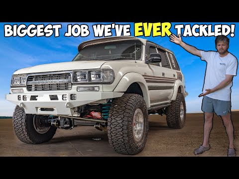 Turbo Barra converting an 80 series Toyota LandCruiser